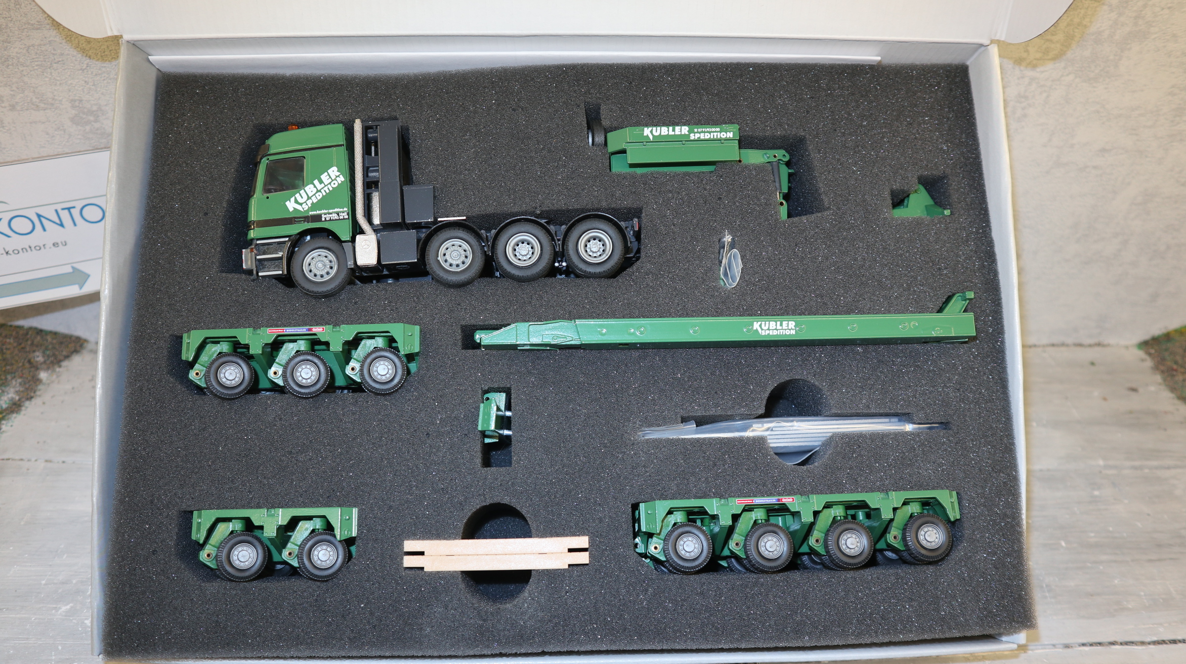 Conrad 40125 in 1:50, KÜBLER Schwerlast-Set, NEU in OVP