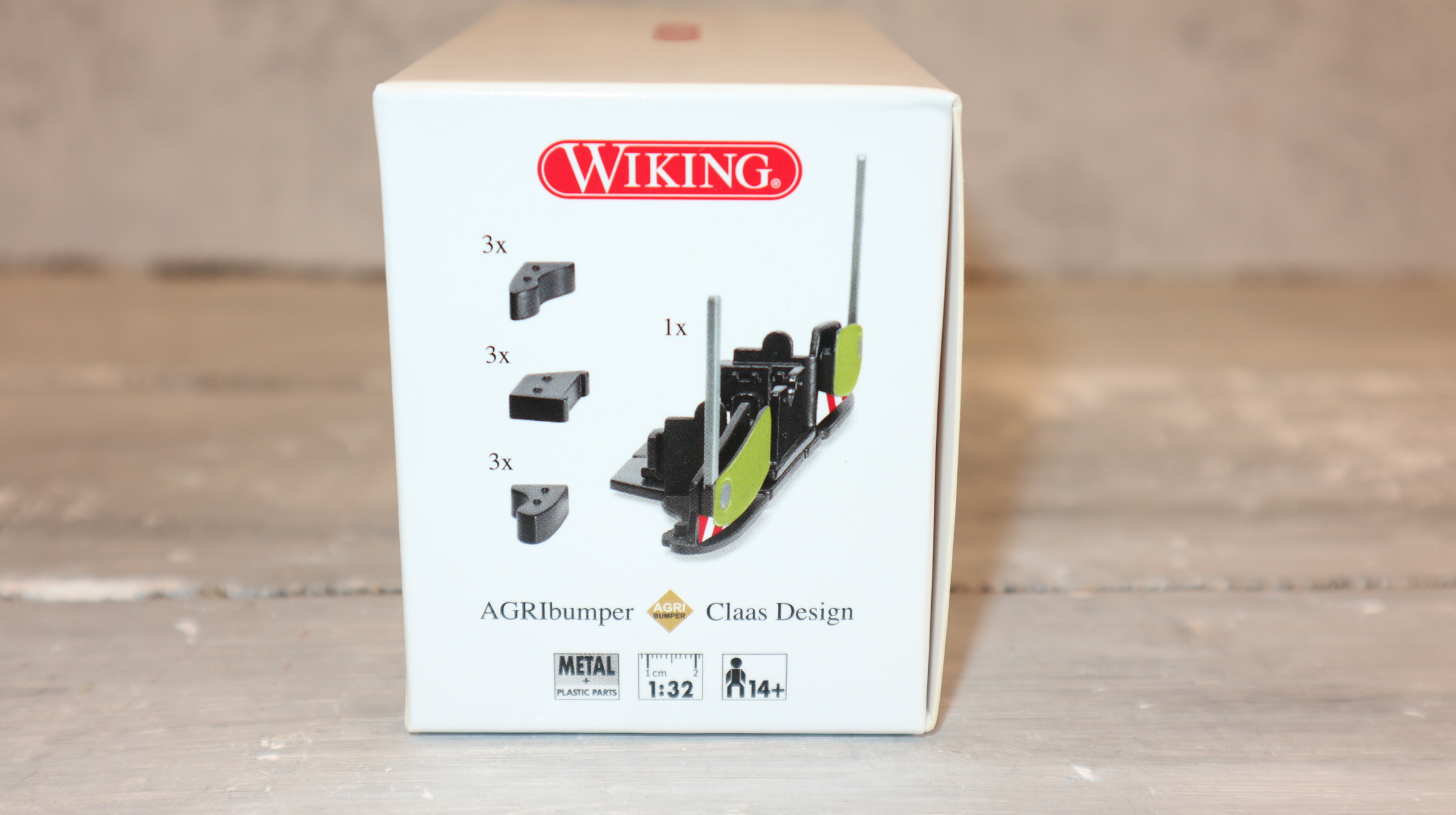 Wiking  077841 in 1:32, Frontgewicht CLAAS Design AGRIbumper  , NEU in OVP