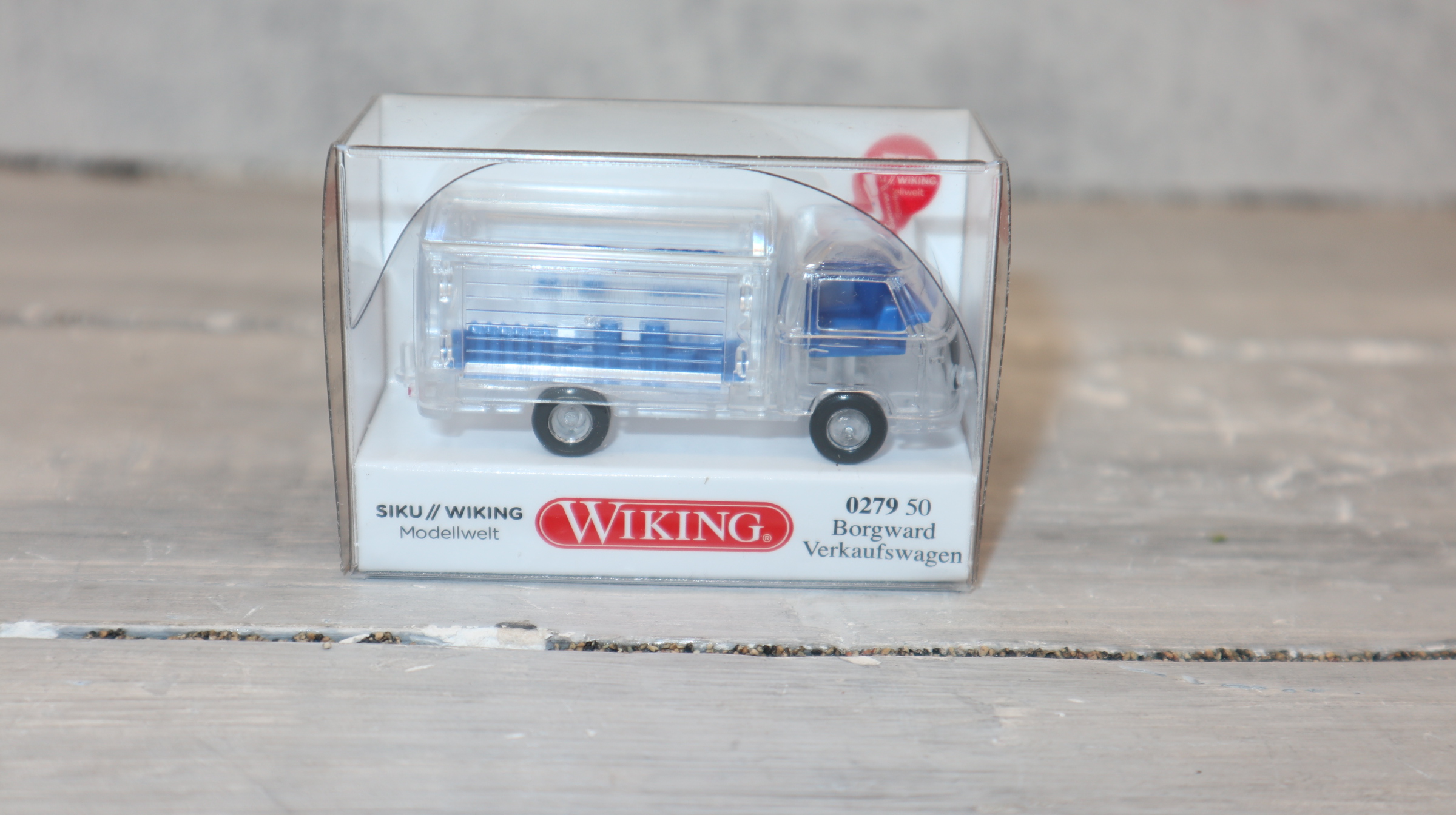 Wiking 027950 in 1:87 Borgward Verkaufswagen durchsichtig, WIKING Modellwelt, Neu in OVP
