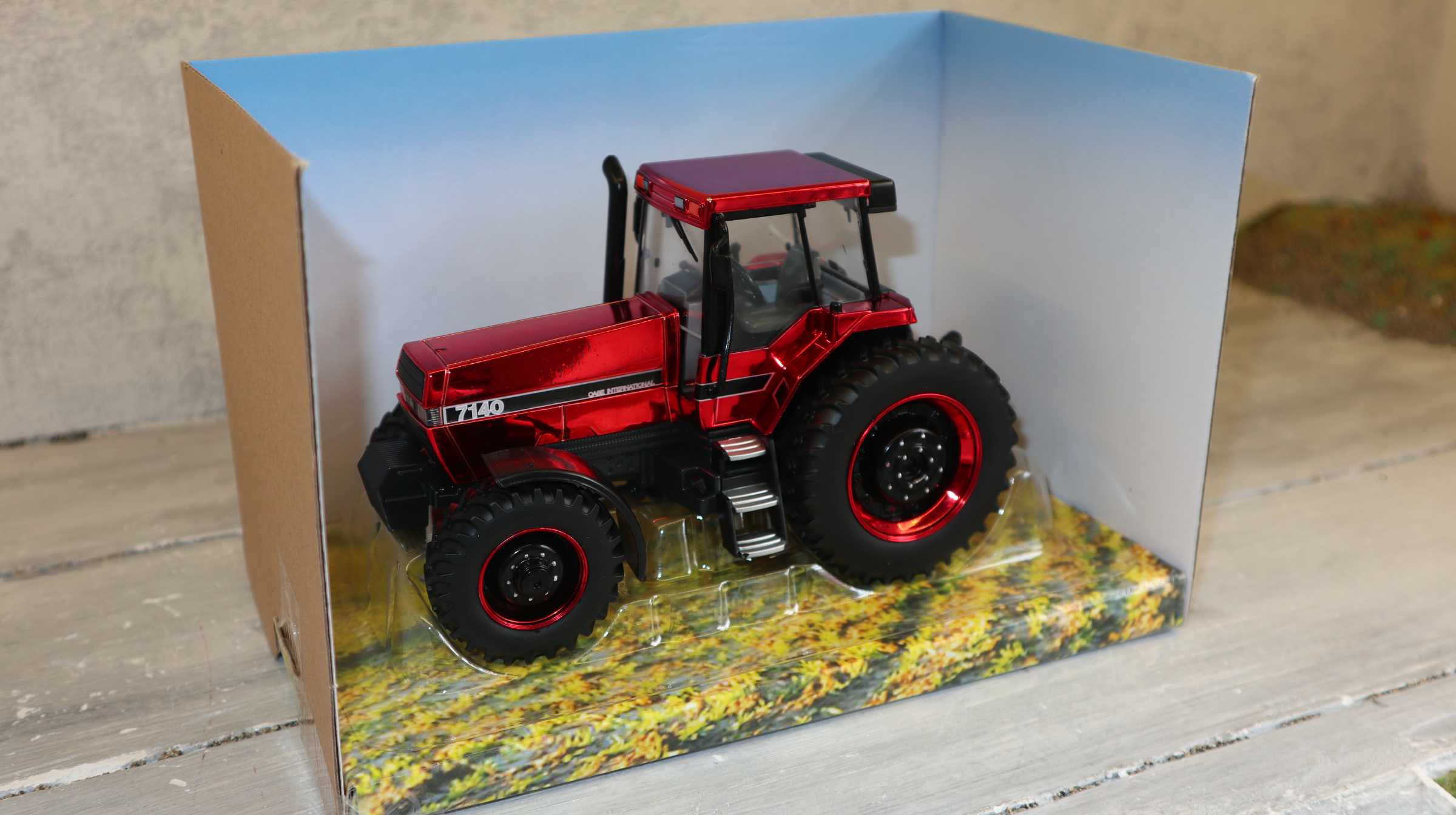 Britains 43416 in 1:32, CASE IH Magnum 7140 ROT-metallic Sondermodell,  NEU in OVP
