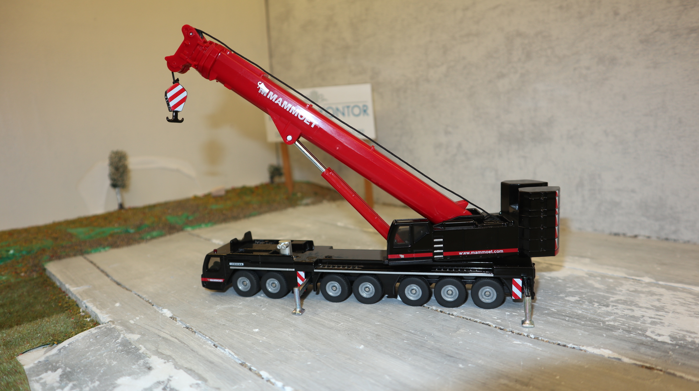 Siku 1886 in 1:87, Liebherr Mobilkran MAMMOET Sondermodell, NEU in OVP