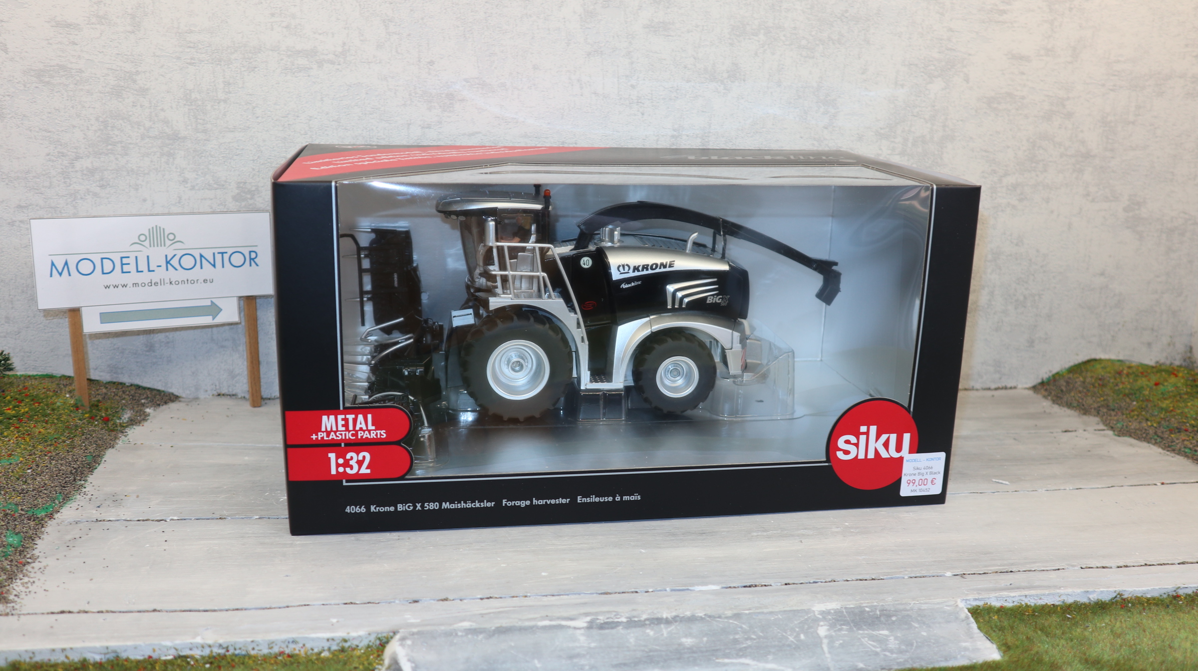 Siku 4066 in 1:32 KRONE Big X 580 BLACKLINE  Agritechnica 2019 1000 Stück,  NEU in OVP