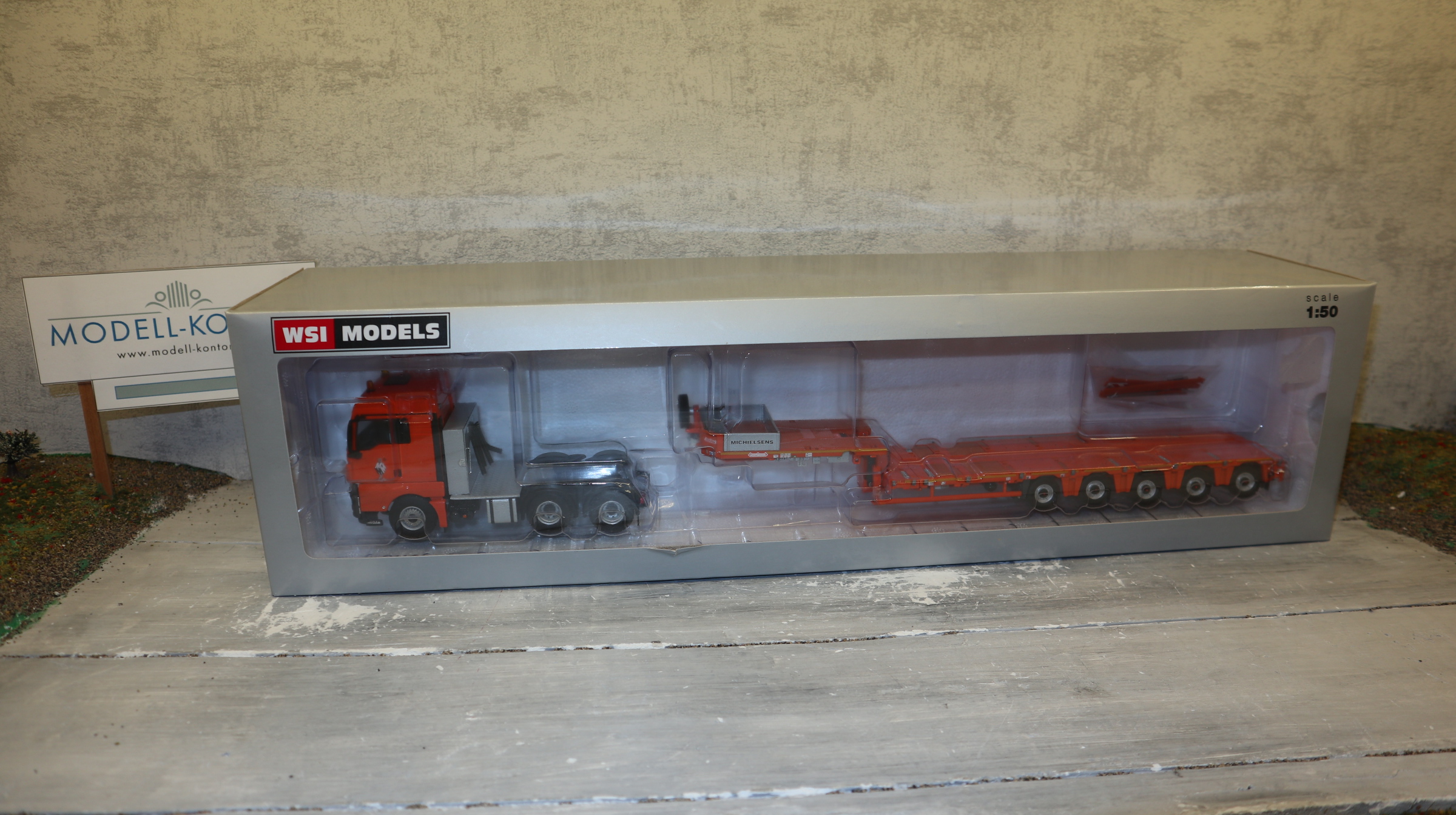 WSI 01-2466 in 1:50, MAN TGX 6x4 MICHIELSENS  NEU in OVP