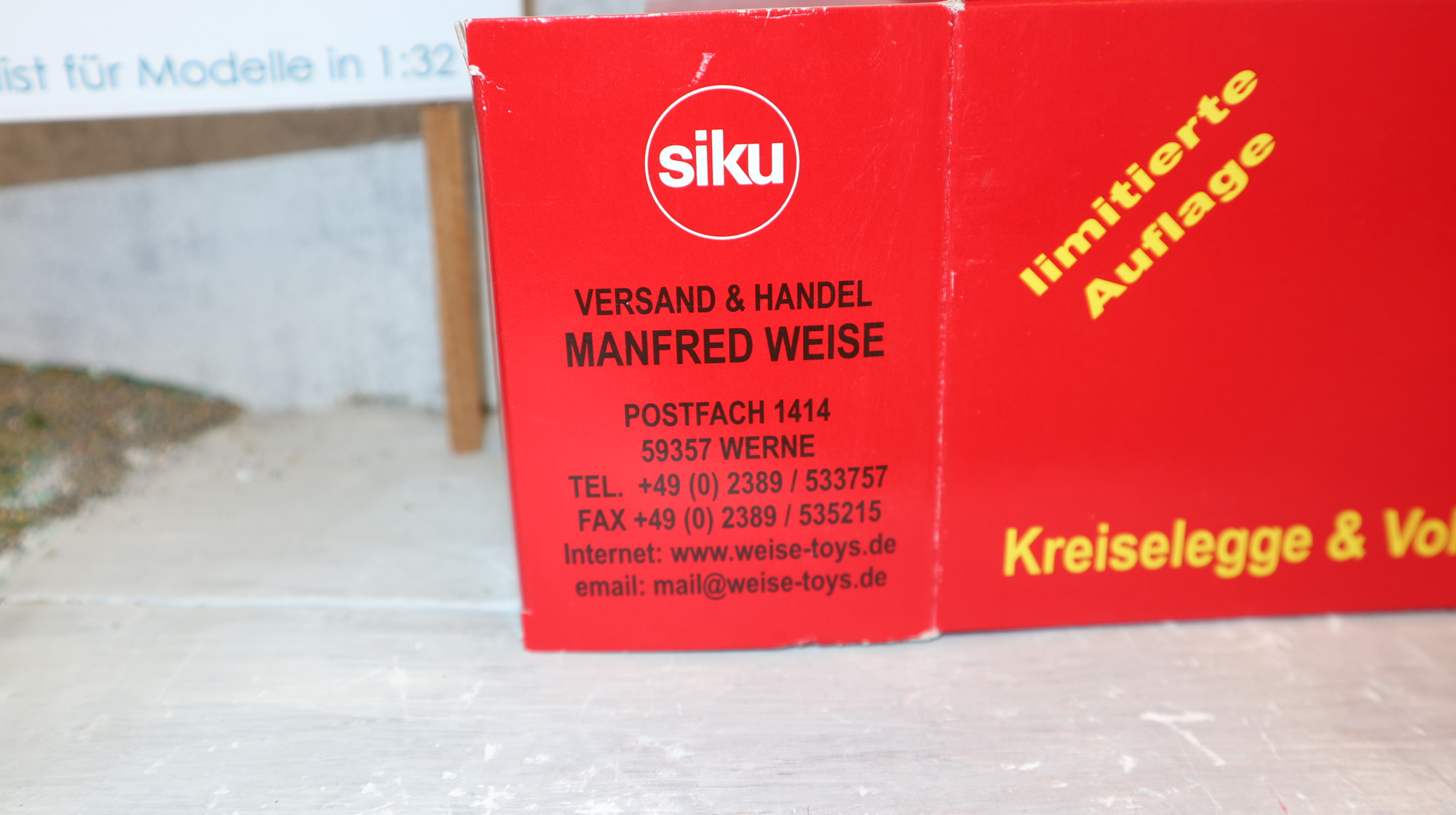 Siku 2051 + 1958 in 1:32,  Edition Niemeyer Kreiselegge und Volldrehpflug, NEU in OVP