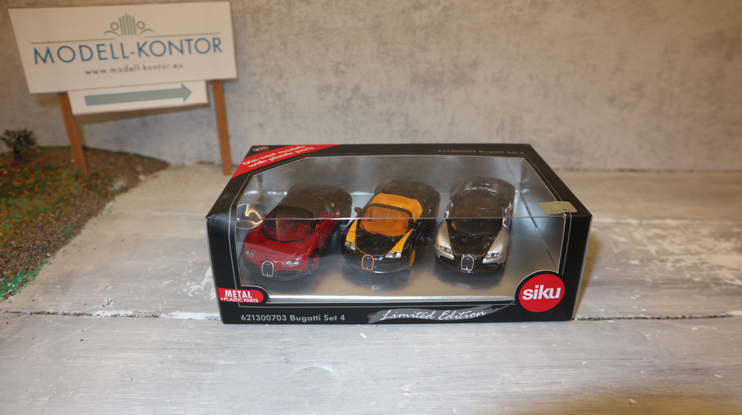 Siku 6213 in 1:55, Bugatti Set 4, NEU in OVP