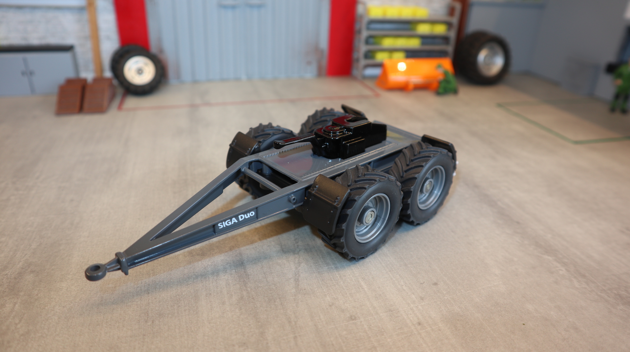 Siku 2887 in 1:32,  Dolly SIGA Duo mit Treckerreifen, NEU in OVP