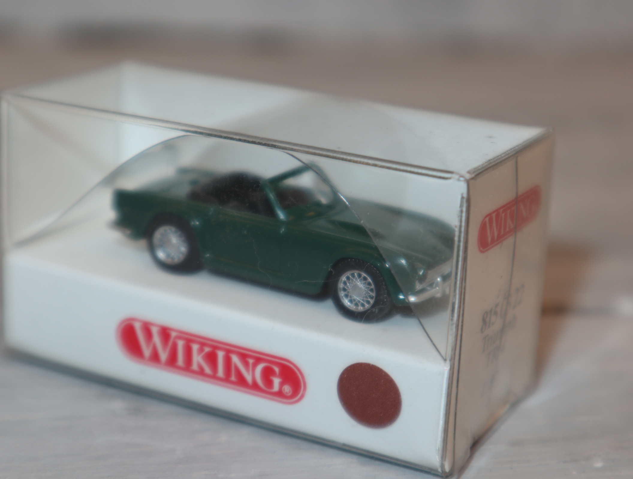Wiking 8150322 1:87 Triumph TR4 grün OVP