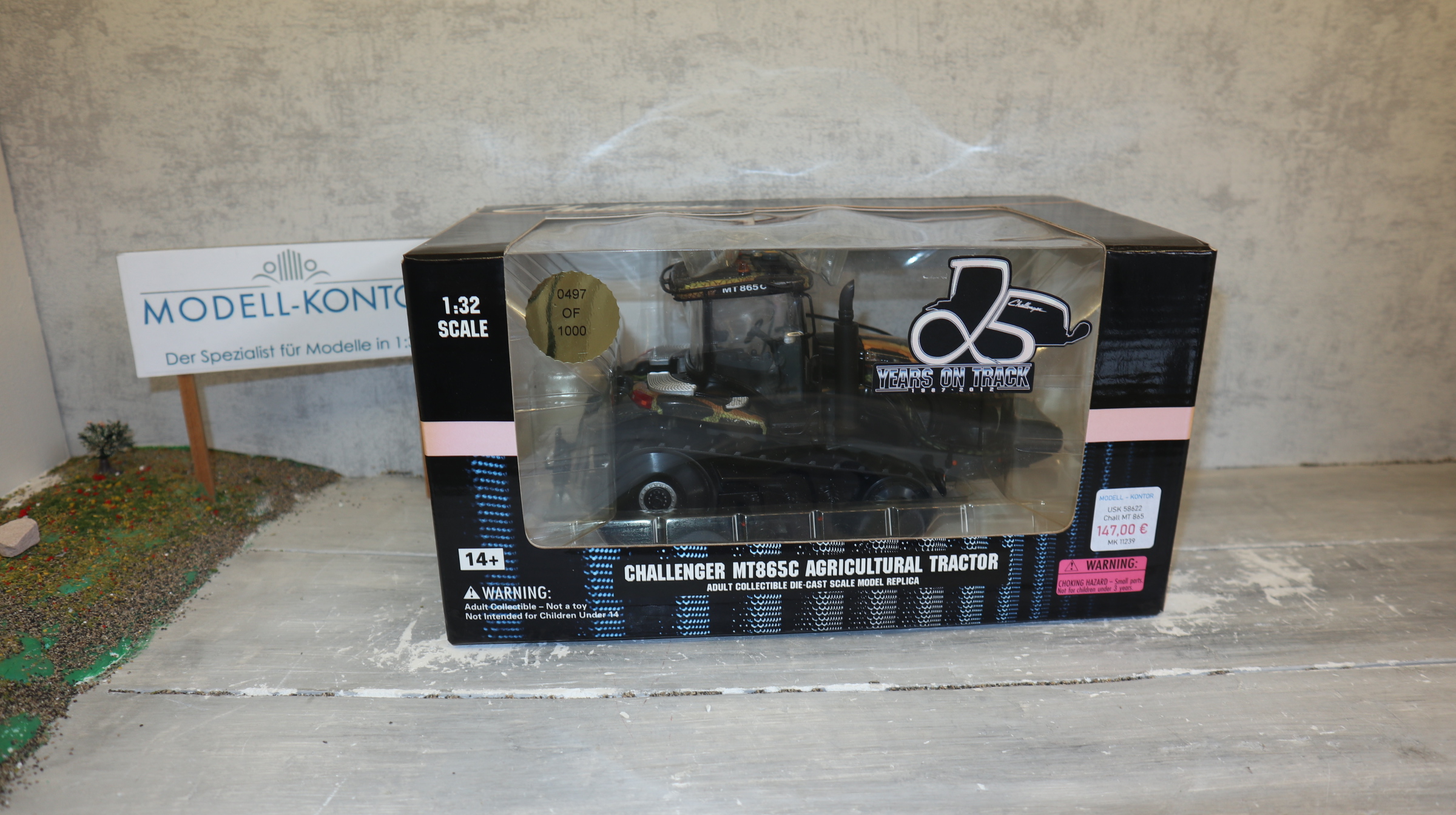 USK 58622 in 1:32 Challenger MT865C ANAKONDA NEU in OVP
