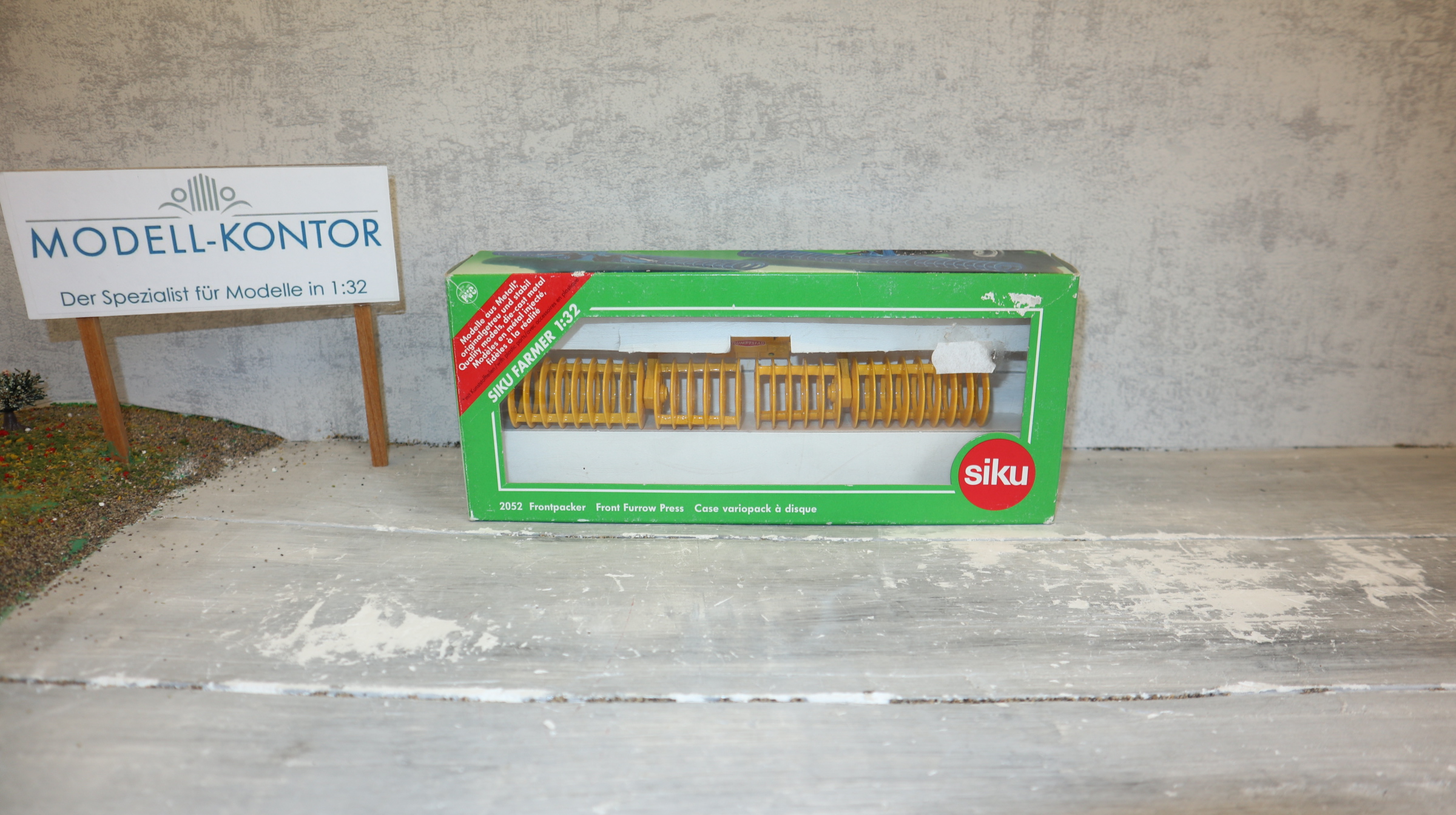Siku 2052 in 1:32, Frontpacker gelb RUMTSTAD, NEU in OVP