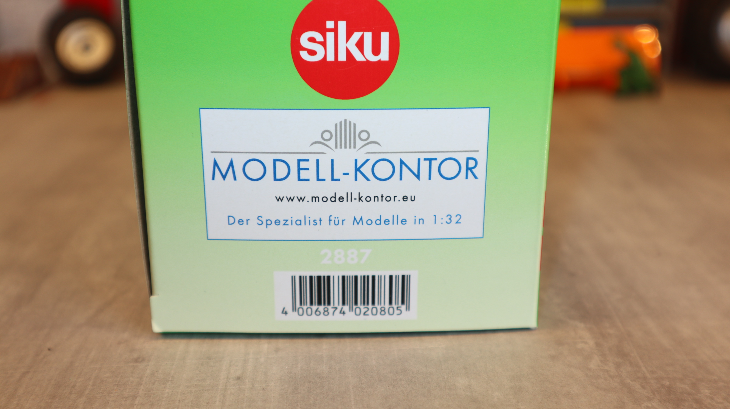 Siku 2887 in 1:32, SIGA Dolly silber MODELL-KONTOR,  Sondermodell, NEU in OVP