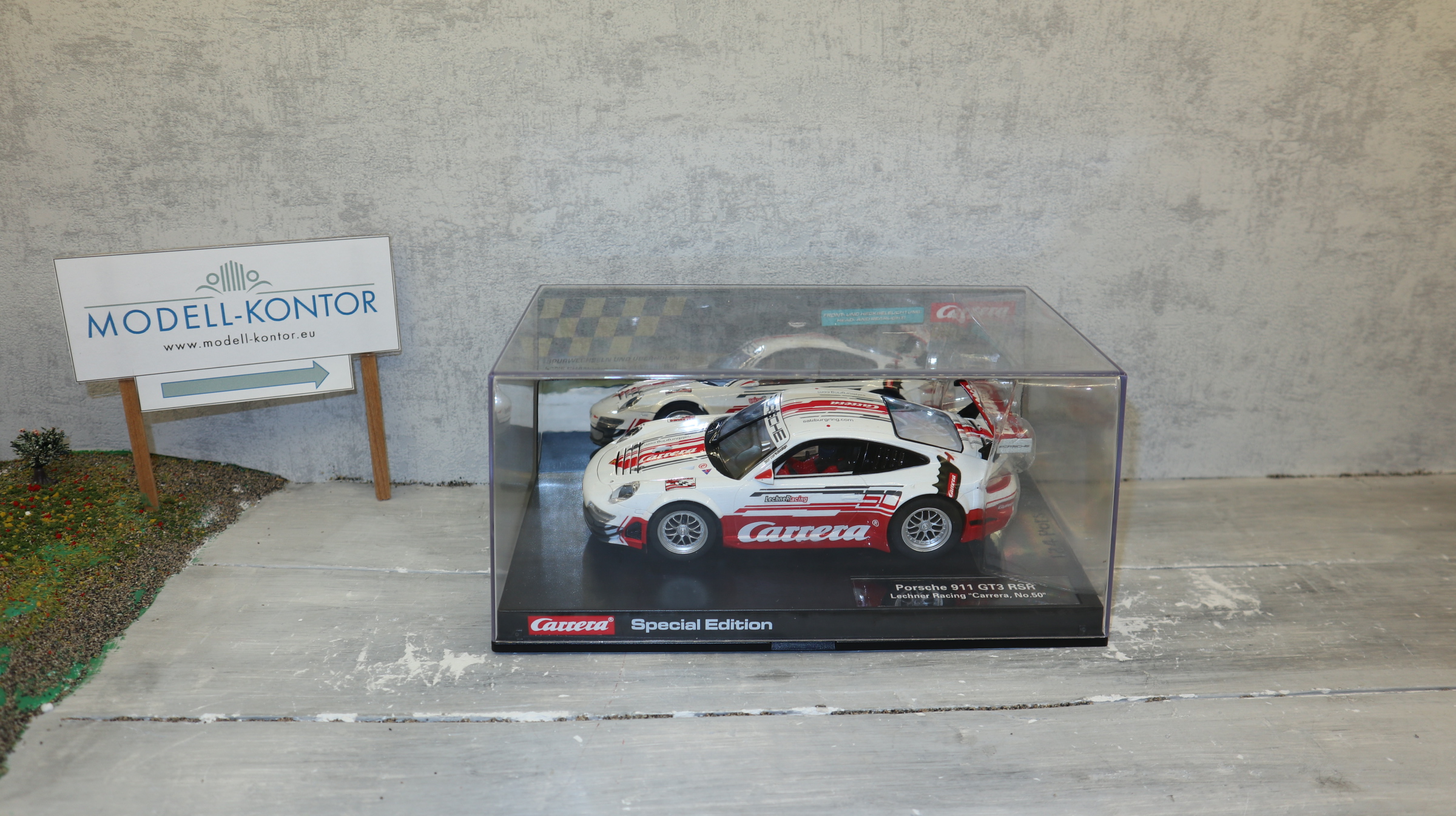 Carrera 23853 in 1:24, Porsche 911 GT3 RSR "Lechner Racing Carrera No.50", versiegelt, NEU in OVP