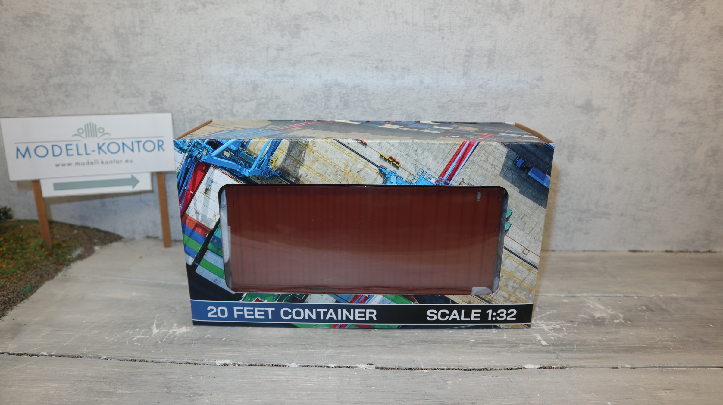Hollandoto NL 1259 in 1:32, 20"-Container in terracotta, Neu in OVP