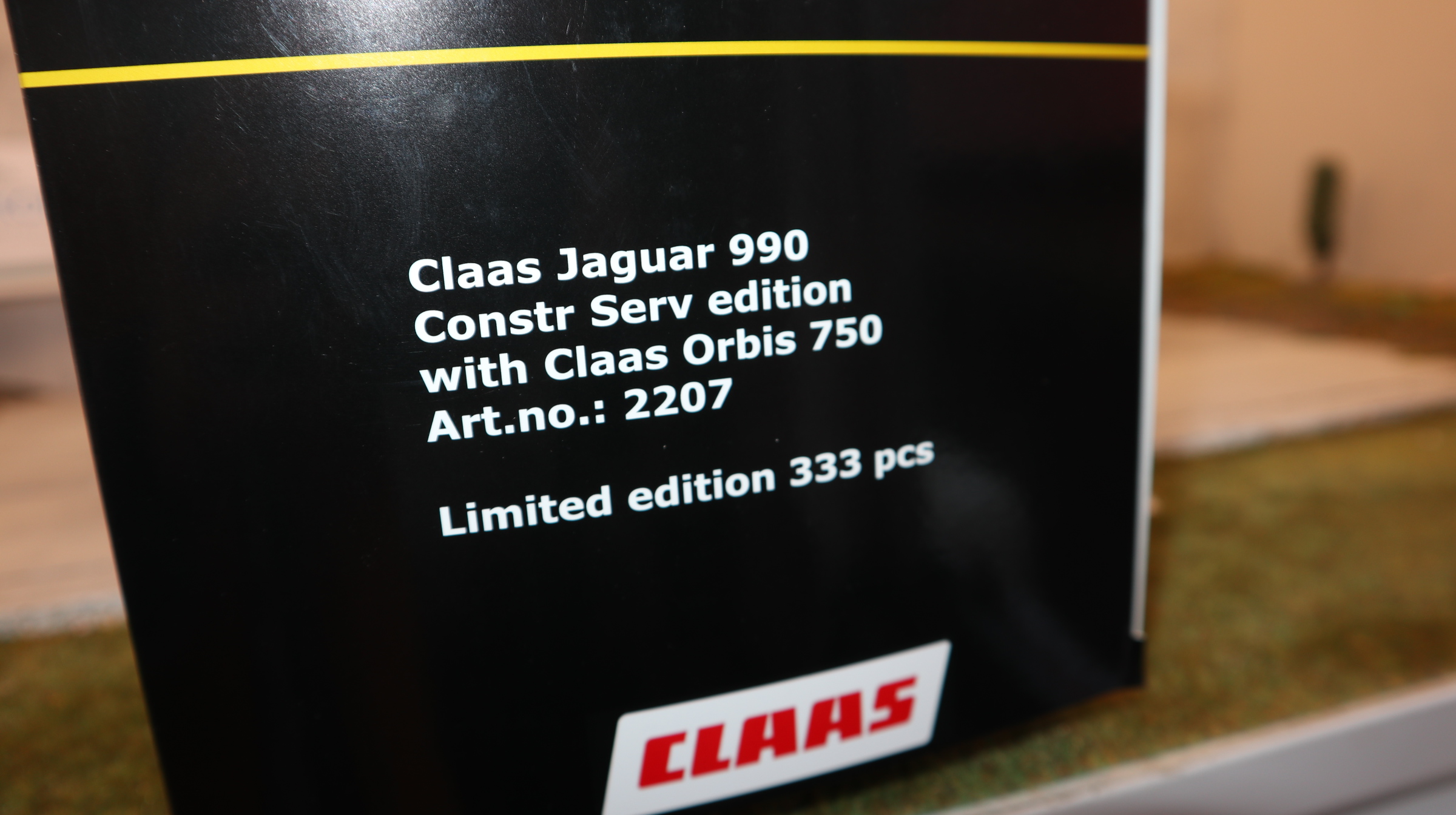 MarGe 2207 in 1:32, Claas Jaguar 990 Sondermodell CONSTR SERV, nur 333 Stück  NEU in OVP