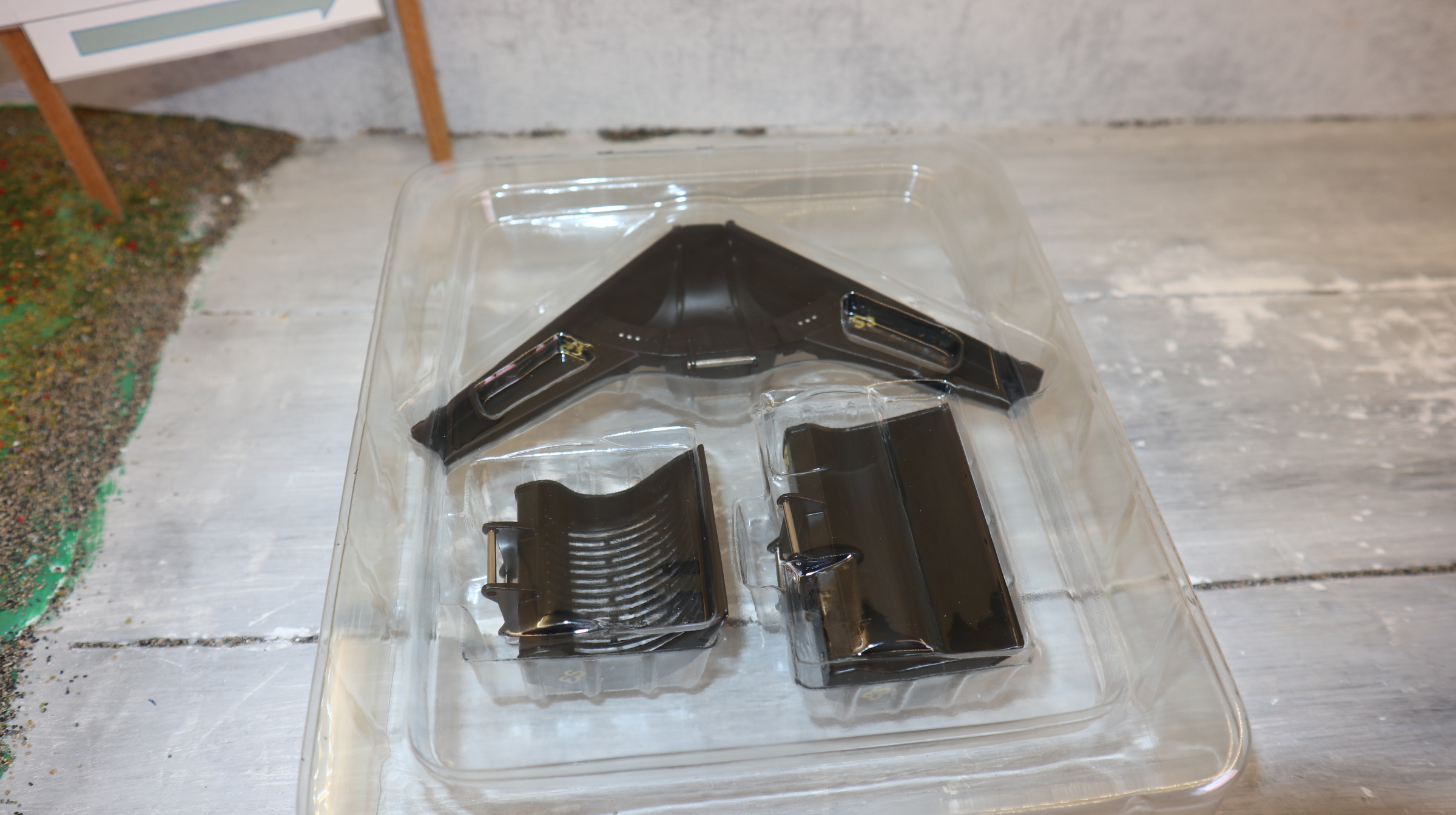 3 Accessoires Pelleteuse Eurosteel (S70) AT-Collection – Échelle 1/32, Miniature