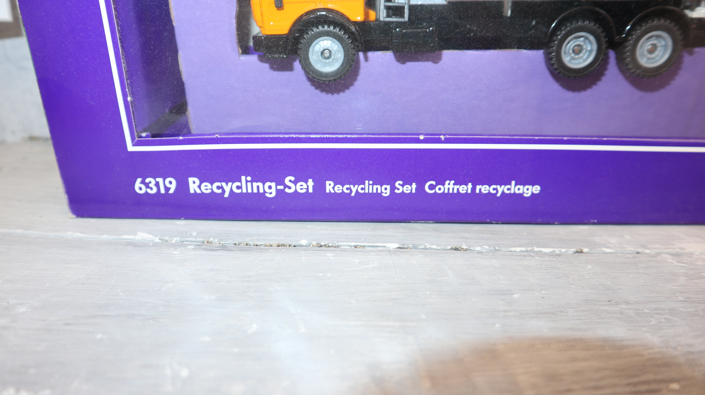 Siku 6319 in 1:55,  Recycling-Set, Komplett und TOP, Neu in OVP