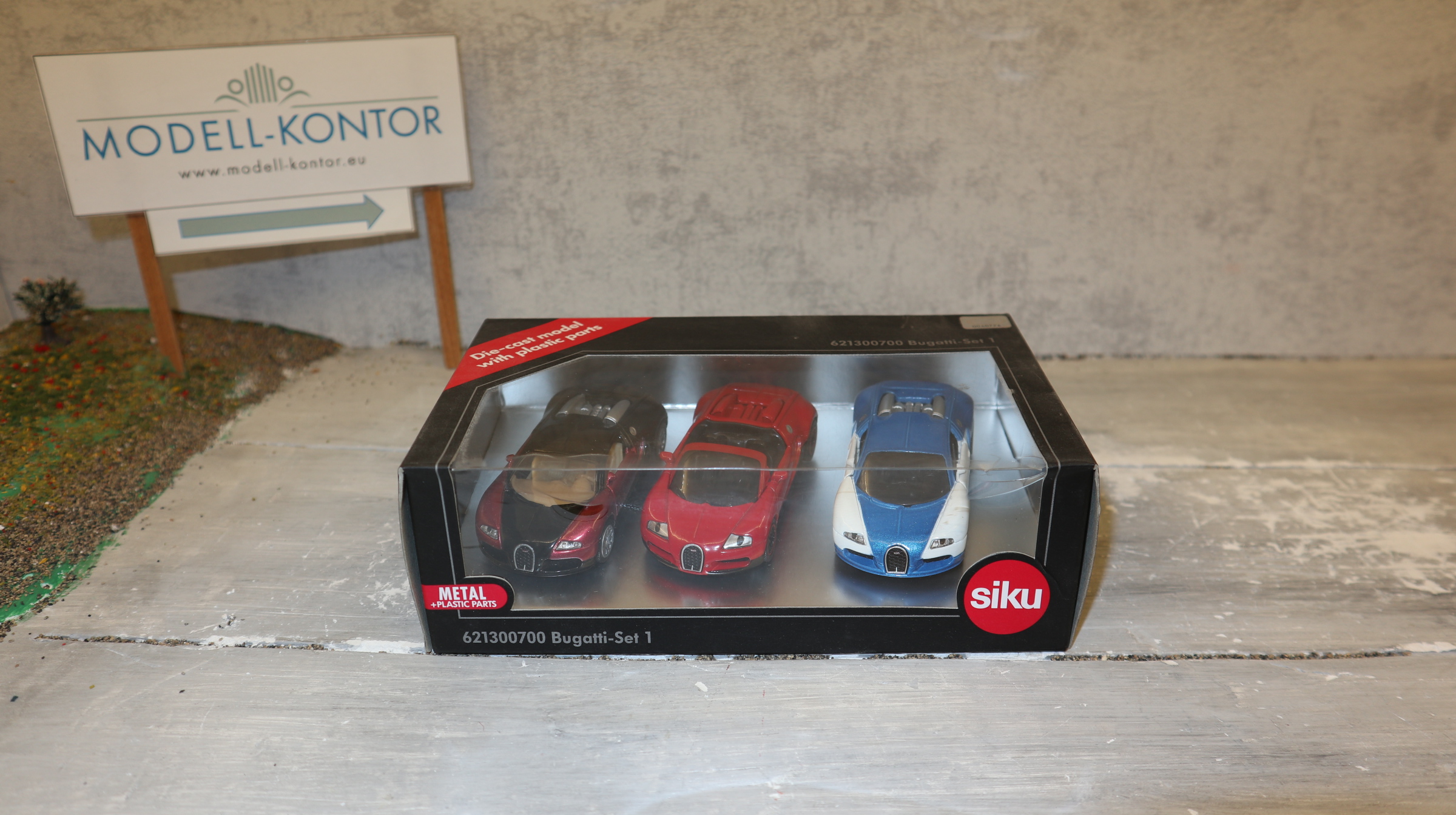 Siku 6213 in 1:55, Bugatti Set 1, NEU in OVP