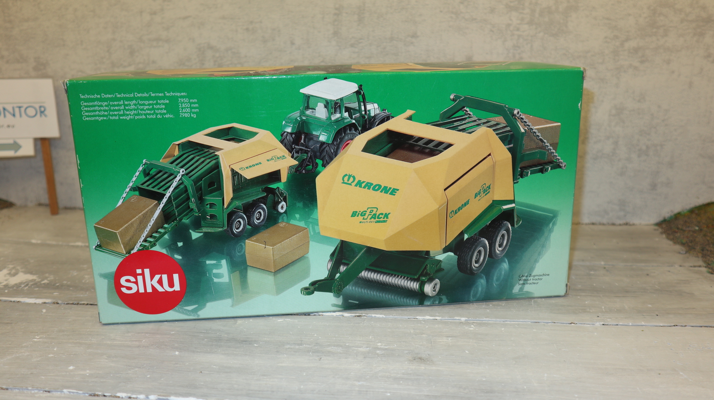 Siku 3161  in 1:32, KRONE BigPack Großballenpresse , NEU in OVP